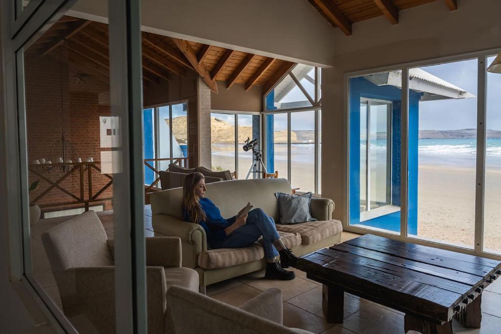 Rayentray Las Restingas Hotel De Mar Puerto Pirámides Eksteriør billede